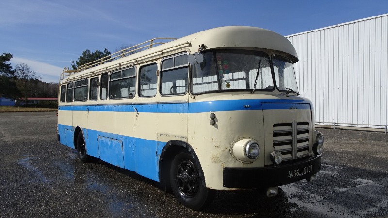 Berliet PLB 6B de 1958 restauré, exposé au Conservatoire des Transports
